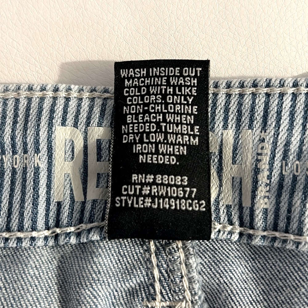 Rewash High Rise Denim Shorts - Picture 6 of 6